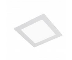 Wonderlamp W-E000047 - Une unitÃ©, Downlight LED extraplat carrÃ© blanc, Ã©clairage 18W (1450 lm), 6000K (lumiÃ¨re froide)