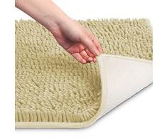 PETTI Artigiani Italiani - Tapis de Bain, Beige, Tapis Salle de Bain, Tapis Antidérapant, Tapis de Douche, Tapis de Bain Antidérapant