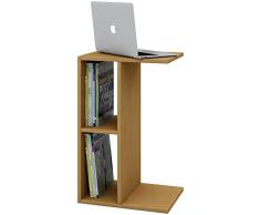 VCM 911213 Nachto Stand Table dAppoint Bois Beige 60 x 45 x 40 cm