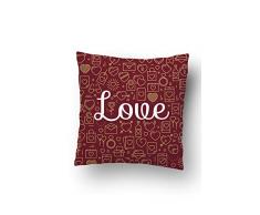 Lulu Home Taie doreiller Multicolore 45 x 45 cm