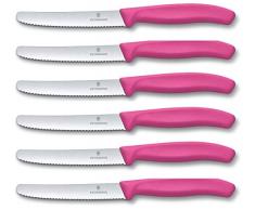 Victorinox 6.7831.001.V-005 Couteau à Pain, Plastique, Rose Bonbon, Taille Unique
