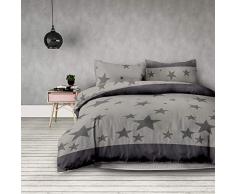 AmeliaHome Stardust Parure de lit, Microfibres, 160x200 + 70x80