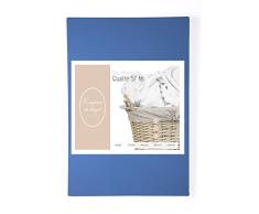 Comptoir du Linge ddh191420 Drap Housse Coton SupÃ©rieur 140 x 200 cm Bleu DÃ©lavÃ©
