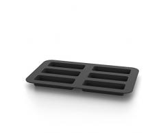 WMF gÃ¢teau Minis Barres de cÃ©rÃ©ales de moules en silicone, Noir
