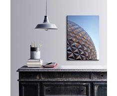 Bonamaison DÃ©coration Murale Impression sur Toile, Dimensions: 50 x 70 Cm - ConÃ§u et fabriquÃ© en Turquie