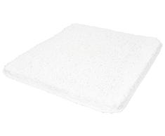 Kleine Wolke Textilgesellschaft 4035100539 Trend Tapis de Bain Blanc 75 x 55 x 0,35 cm