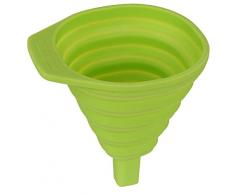 Fackelmann Food&More Entonnoir pliable en silicone, vert