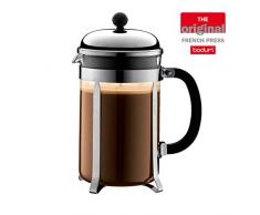 BODUM - 1932-16 - CHAMBORD - Cafetière à piston - 12 Tasses - 1.5 L