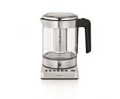 WMF 413180011 04 1318 0011 Vario Bouilloire électrique, 1900 W, 1 Liter, Noir, Chrome, Transparent