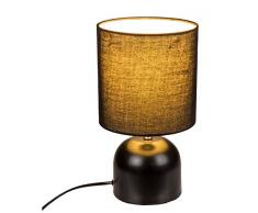 OOTB 57/3010 Lampe de table en mÃ©tal noir