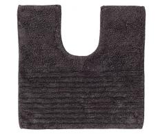 Sealskin Tapis de Bain Contour WC, Coton, Anthracite, 50Â x 45Â x 3Â cm