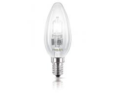 Philips 82058400 Ampoule flamme halogène basse consommation à haute tension EcoClassic30 42 W E14 (Transparent)