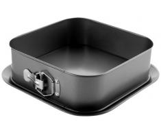 Ibili 826517 Moule démontable carré antiadhésif avec base supplémentaire 17x17 cm