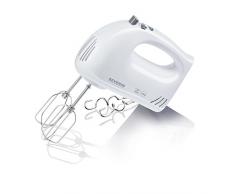 SEVERIN Batteur électrique, env. 300 W, HM 3820, Blanc/Gris