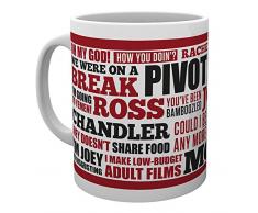 GB Eye, Friends, Quotes, Mug