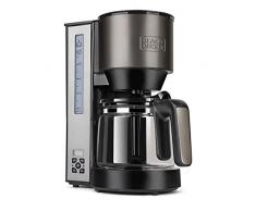 Black+Decker BXCO1000E Cafetière a Filtre, Acier inoxidable, 1.25 liters