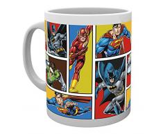 GB Eye LTD, DC Comics, Justice League Grid, Tasse