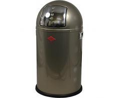 WESCO Pushboy Poubelle Junior 22 l Argenté