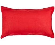AtmosphÃ¨re Taie doreiller 50x75 cm ATMO UNI rouge