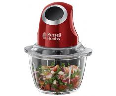 Russell Hobbs 24660-56 Hachoir Electrique Bol Préparation 1L Desire, Lames Acier Inoxydable Amovibles, Compatible Lave Vaisselle