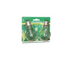 Sylvania SYL0023205 Ampoule classic éco A55 42 watts, Culot E27, Aluminium, Blanc
