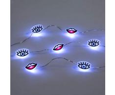 Guirlande lumineuse moutarde, alimentée par piles, Battery Powered, One-size