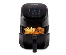 NuWave 36092 | Friteuse familiale dâune capacité de 3L, cuisine saine sans matières grasses grâce à la technologie innovante « air-flow » et un système de réglages et de minuteries simplifié, Noir
