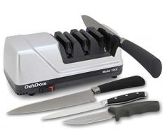 CHEFS CHOICE 0087877011155 15XV aiguiseur à couteaux électrique, Gris