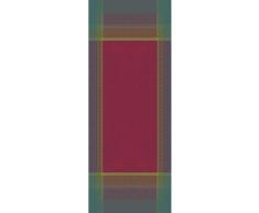 Garnier-Thiebaut 28248 ISAPHIRE Chemin de Table Antitache Coton Rubis 180 x 54 cm