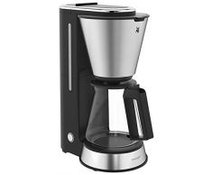 WMF gâteau Minis Machine à café avec verseuse en verre, 760 W, Cromargan mat