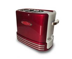 Ricatech 657516Â Retro Hotdog Toaster, rouge