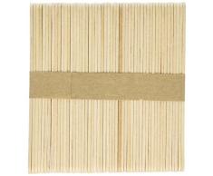 Creation Station Lot de 1000 bÃ¢tons de sucettes en Bois Naturel 115Â x 11Â mm