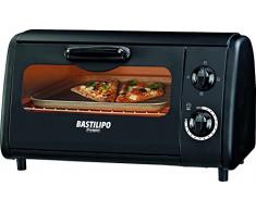 Bastilipo Toscana - fours (Dessus de table, Electrique, Noir, Acier inoxydable, Rotatif, Devant, MÃ©canique)