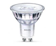 Philips ampoule LED GU10 3.8W Equivalent 50W Blanc chaud WarmGlow compatible variateur