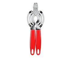 EASY MAKE KU6231 Ouvre Bocal Fer/PP Rouge/Noir 25,60 x 8,40 x 2 cm - coloris alÃ©atoire