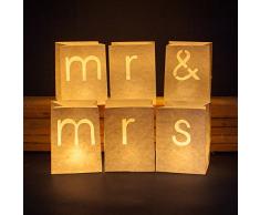 Tindra Lanterne en Papier Ignifuge, Ivoire, Taille Unique