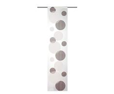 Home Fashion 87984-860 Rideau Coulissant Pierre Gris 245 x 60 cm