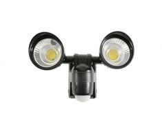 DÃ©tecteur de mouvement - Double Projecteur LED alimentÃ© par batterie