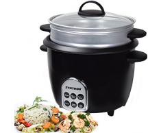 Syntrox Germany Slow Chef RC-700W Cuiseur Ã riz multifonction avec fonction maintien au chaud 1,8 l 700 W