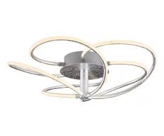 Globo Plafonnier LED Barna, Argent