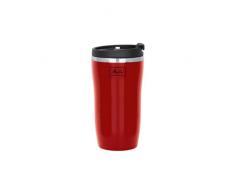 Melitta Mug Isotherme, Fermeture par Pression, 100% HermÃ©tique, 250 ml, Rouge