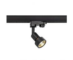 slv - puri, spot, noir, gu10, max. 50w, adaptateur 3 allumages inc