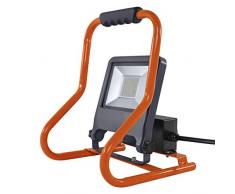 LEDVANCE WORKLIGHT R-Stand Socket (gen 2) | Projecteur LED ExtÃ©rieur de Chantier | Gris foncÃ© | 50 Watts - 4500 Lumens | Blanc Froid 4000K | Etanche IP44