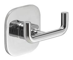 Gedy Teide Cintre en Acier Inoxydable, Chrome, 6,5 x 4,1x5,3