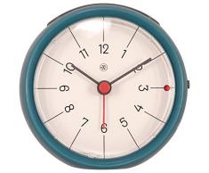 NeXtime 7344BL Reveil, Plastique, Blue, 9,5 cm