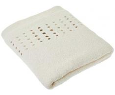 Lasa Home Drap de Bain 100x150, Collection Pure Points, Beige, Coton, 100x150x1 cm
