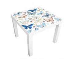 Walplus Papillons Motif Autocollant Mural, Vinyle Multicolore, 7.6 X 63.5 X 5 CM