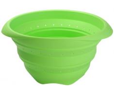 Lékué Passoire Pliable Silicone Platine 18 cm Vert Tools