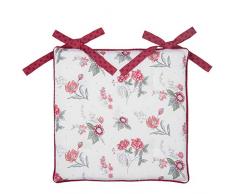 Clayre & Eef EVF29 Coussin de Chaise avec Mousse 40 x 40 cm