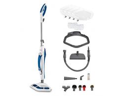 Polti Vaporetto SV460 - Double Balai vapeur double fonction avec nettoyeur Ã main, serpilliÃ¨res supplÃ©mentaires, Brosse Vaporforce, 17 accessoires. Tue et Ã©limine 99,9%* des virus, germes et bactÃ©ries